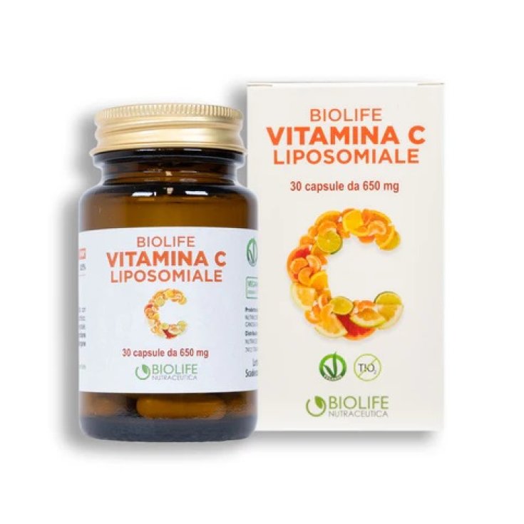 BIOLIFE VITAMINA C LIPOS 30CPS