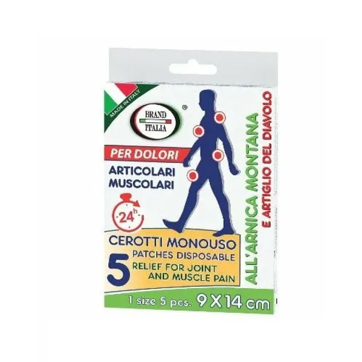 BRAND ITALIA 5 CEROTTI ARNICA