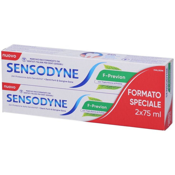 SENSODYNE FRESH MINT TOOTH 2PZ