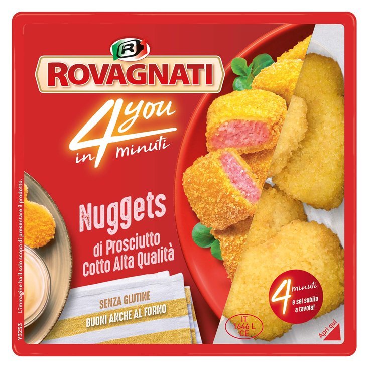 NUGGETS PROSCIUTTO COTTO 180G