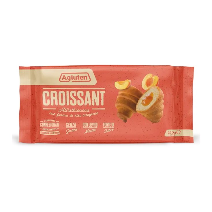 AGLUTEN CROISSANT ALBICOCCA4PZ