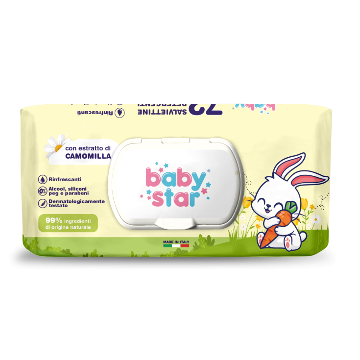 BABYSTAR SALV BEBE' CAMOM 72PZ