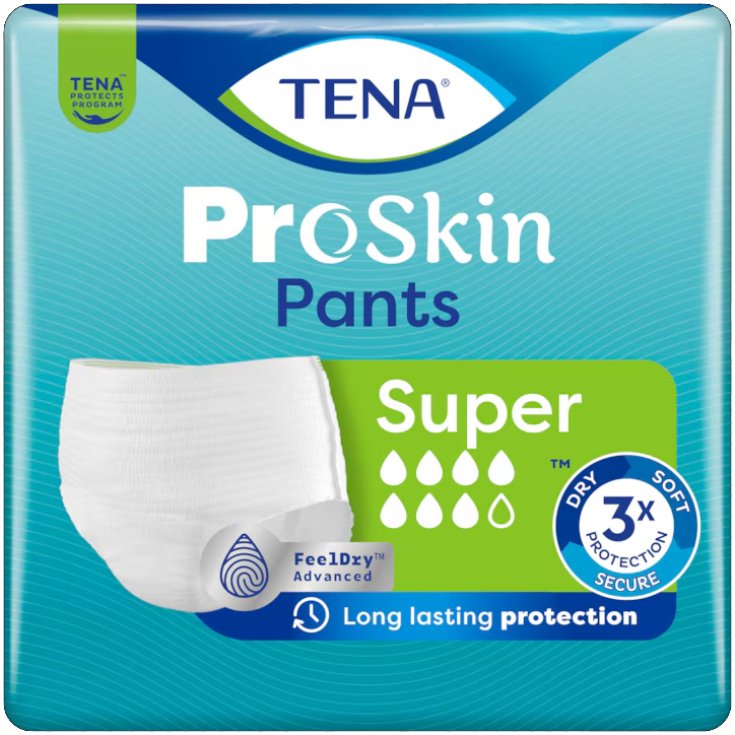 TENA PANTS SUPER M 10PZ