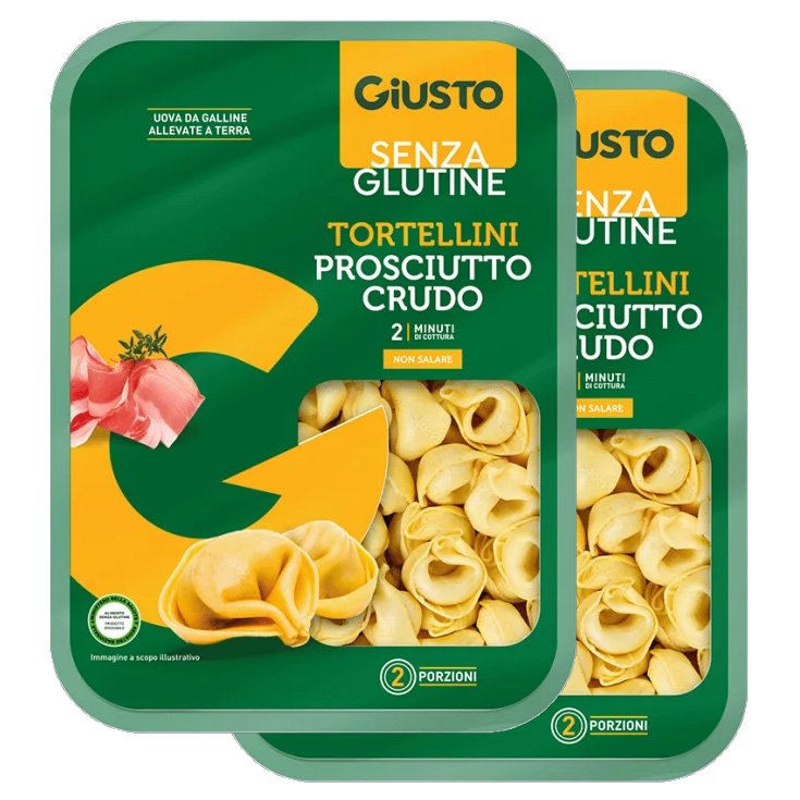 GIUSTO S/G TORTELLINI CRUDO TP