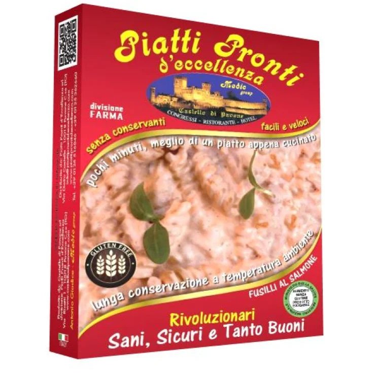 FUSILLI AL SALMONE 130G