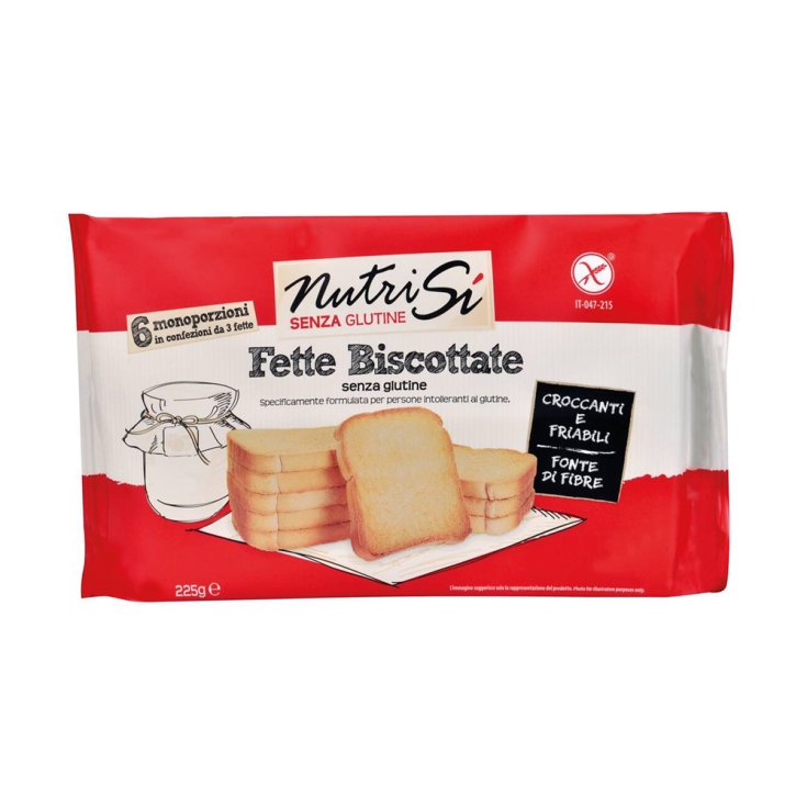 NUTRISI' FETTE BISCOTTATE 225G