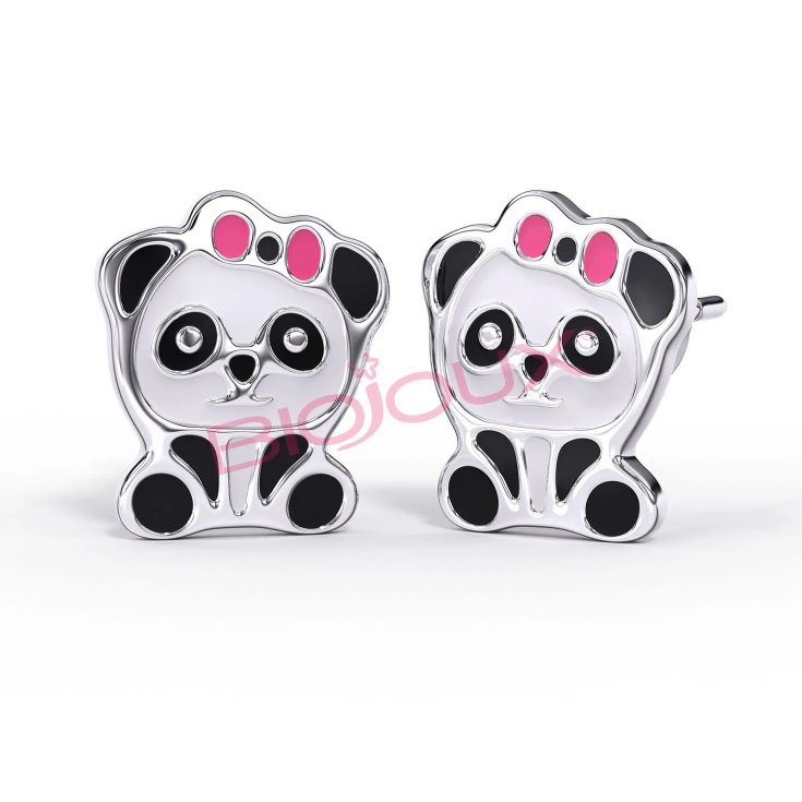 BJT711 ORECCHINI BABY PANDA ST