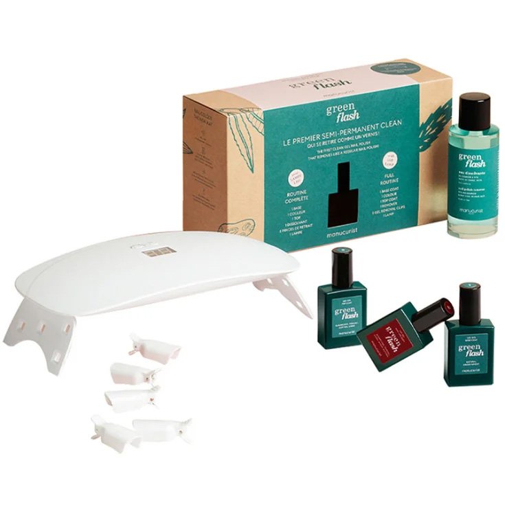 MANUCURIST GREEN F POPPY RED