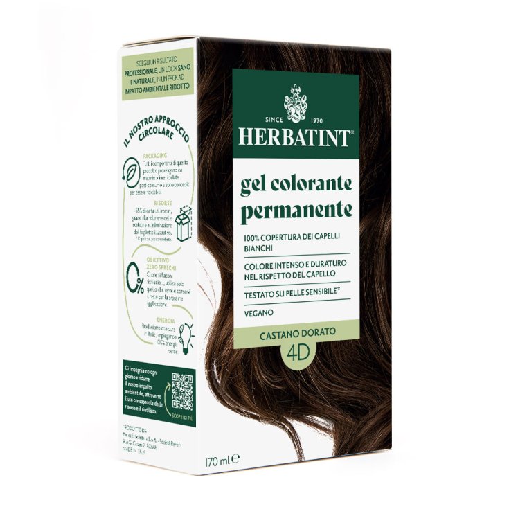 HERBATINT 4D CASTANO DOR 170ML