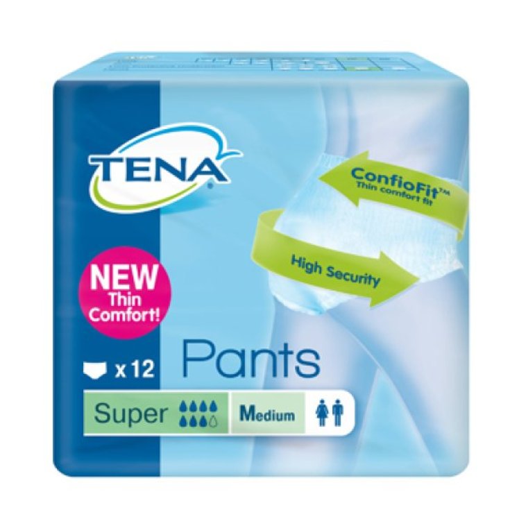 TENA PANTS SUPER M 12PZ