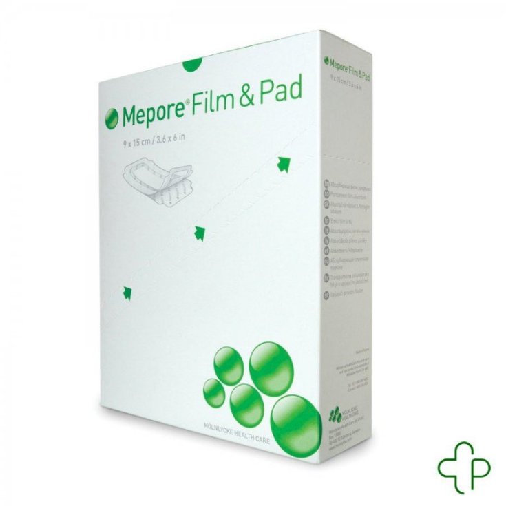 MEPORE FILM&PAD MED AD 9X15CM