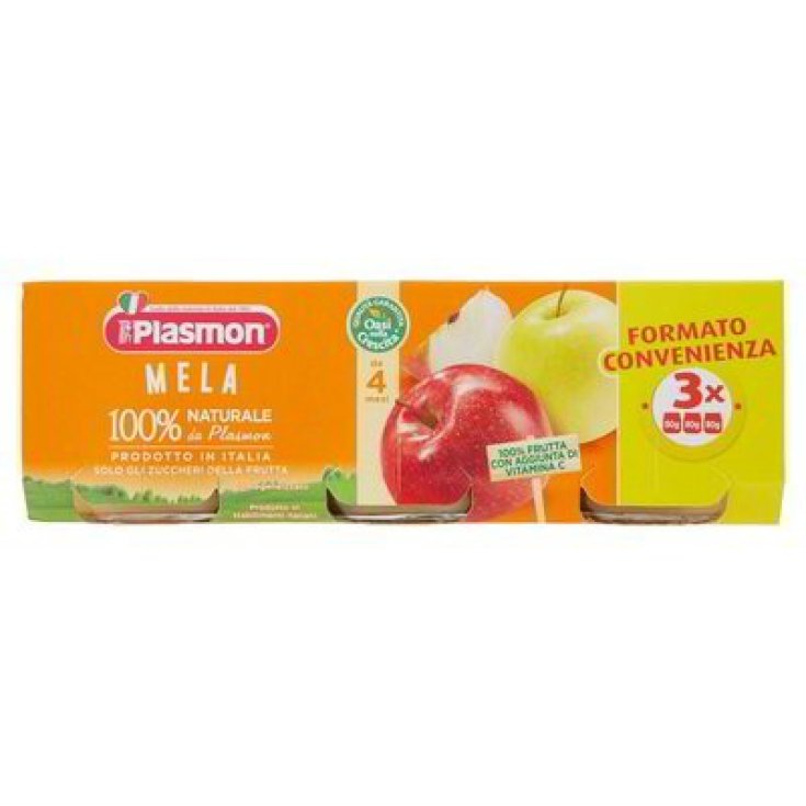 PLASMON OMOG MELA 3PZ 80G