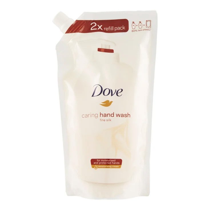 DOVE SAP LIQ RIC SILK T 500