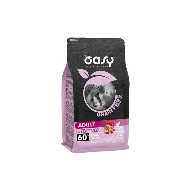 OASY DRY CAT AD MAIALE1,5KG 4P