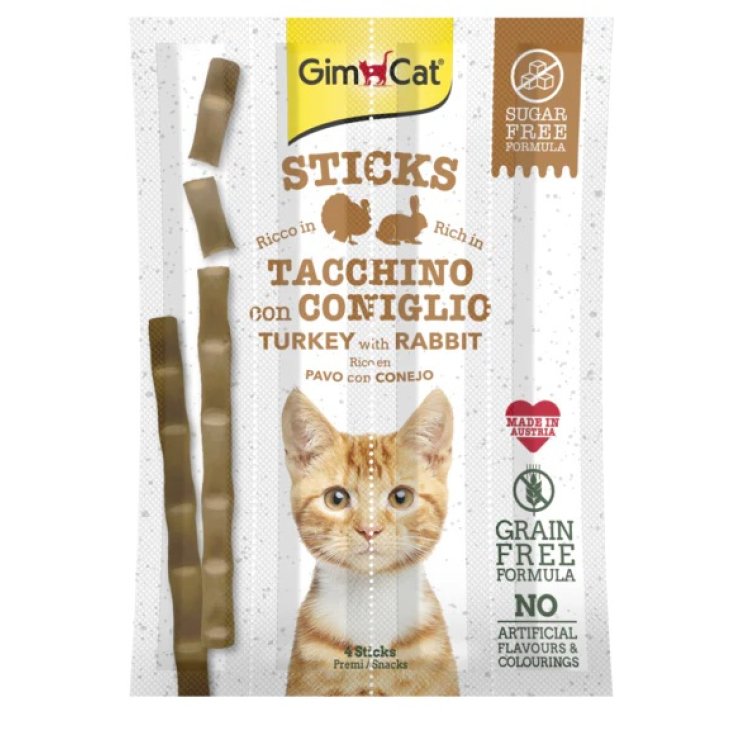 GIMCAT STICKS TACCH CONIGLIO