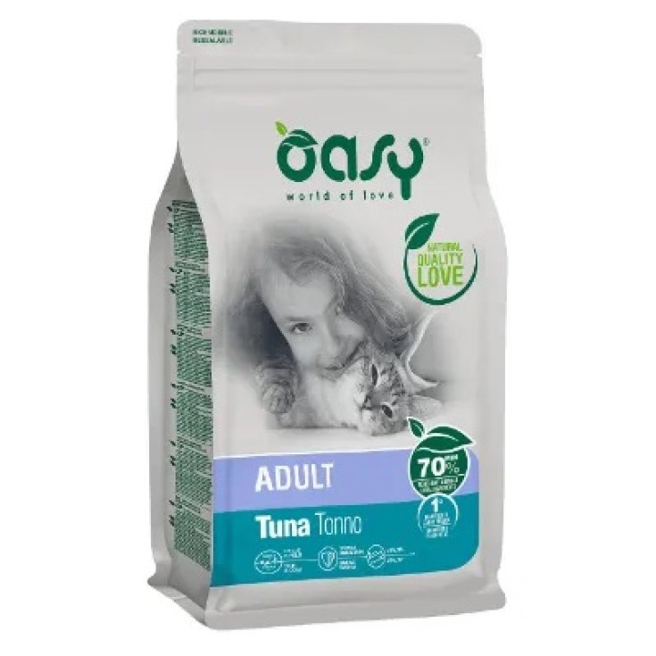 OASY DRY CAT AD TONNO 1,5KG