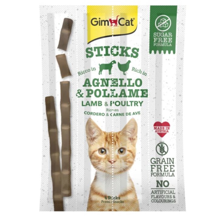 GIMCAT STICKS AGNELLO POLLAME