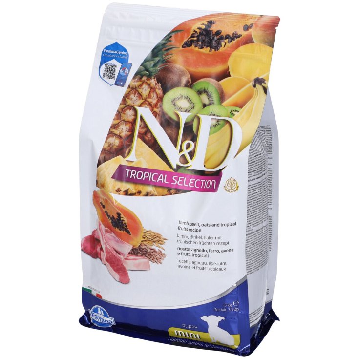 N&D DOG TROP S LAMB PUP1,5KG