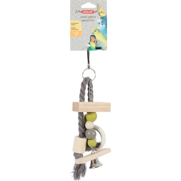 GIOCO LEGNO PAPPAGALLO BANIO