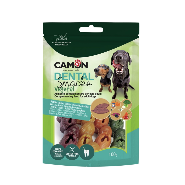 DENTAL SNACK MIX VEG BELLS 4G