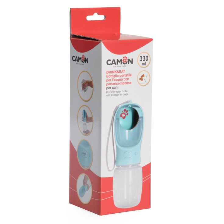 BOTTIGLIA DA VIAGGIO 330ML C/PORTARICOM