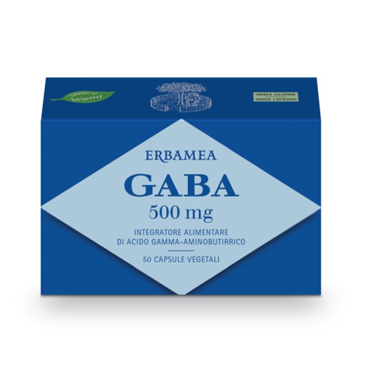GABA 500MG 50CPS VEG