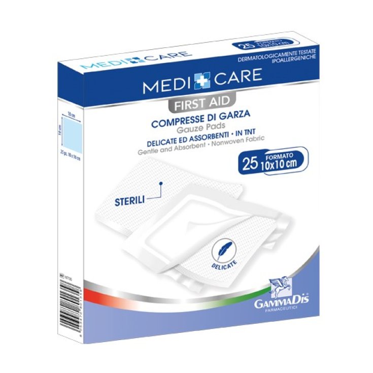 GARZA TNT 10X10CM 25PZ