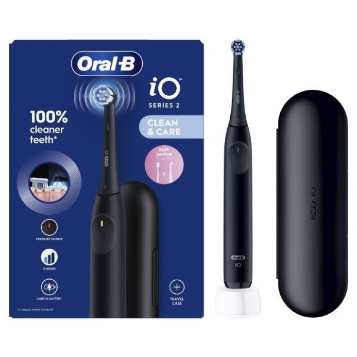 Spazzolino Elettrico iO Serie 2 Night Black + Travel Case Oral-B