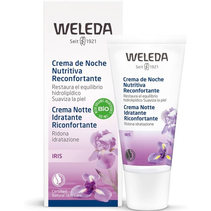 Crema Notte Idratante Iris Weleda 30ml