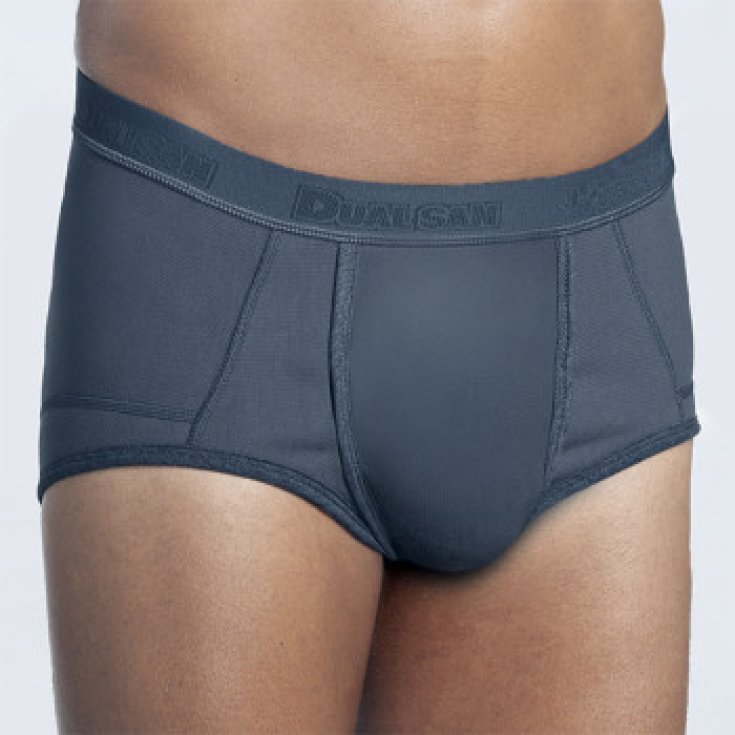 Slip Uomo Contenitivo&nbsp;Grigio Tg.3 DualSan