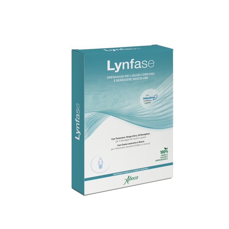 Lynfase Concentrato Fluido Aboca 12 Flaconcini