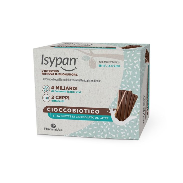 Isypan&reg; Cioccobiotico Latte Pharmaidea 8 Tavolette