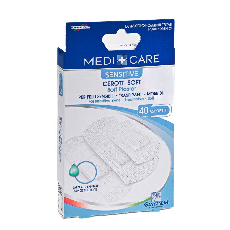 Medicare Sensitive Cerotti Soft Gammadis 40 Pezzi