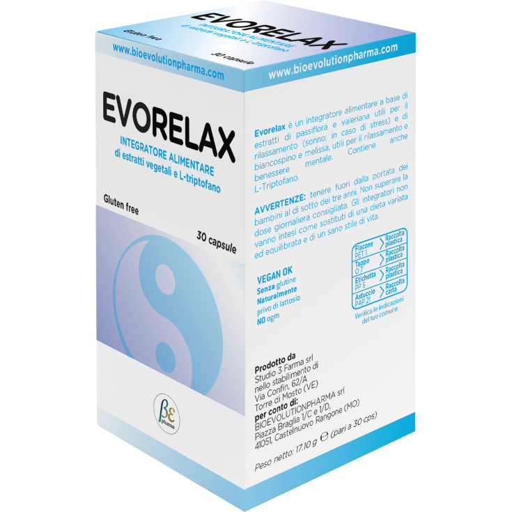 Evorelax 30 Capsule Vegetali