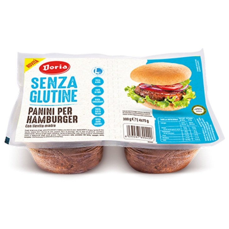 Panini Per Hamburger Doria 4x75g