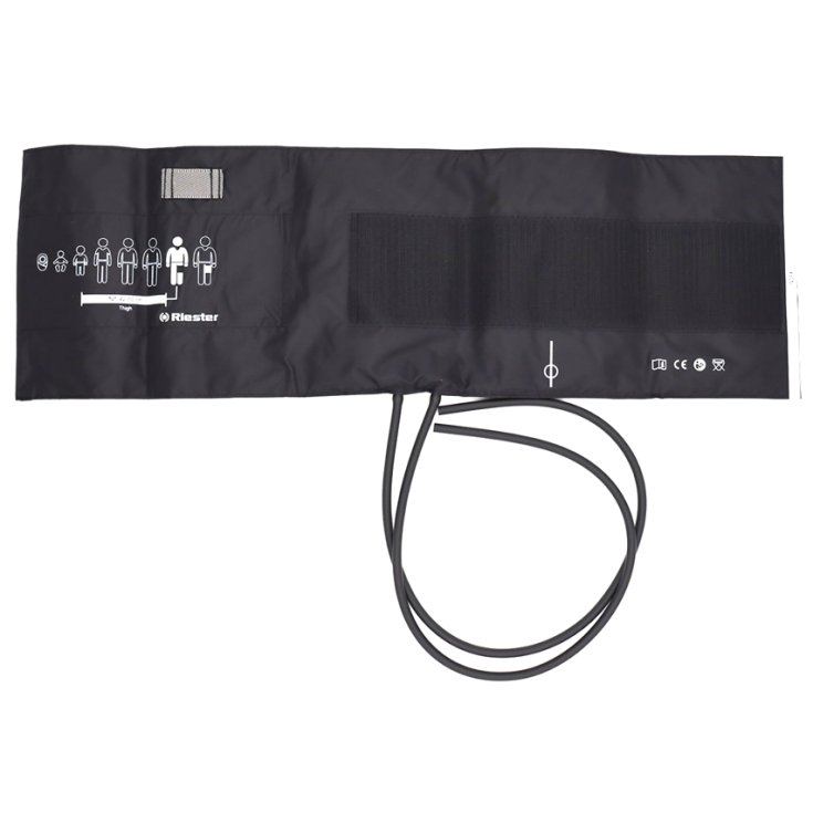 Bracciale 2tubi Cosciale Nero Riester