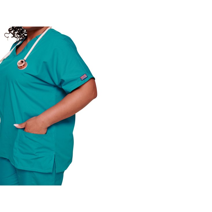 Casacca Scollo A V Cherokee Originals - Donna XS - Foglia GIMA