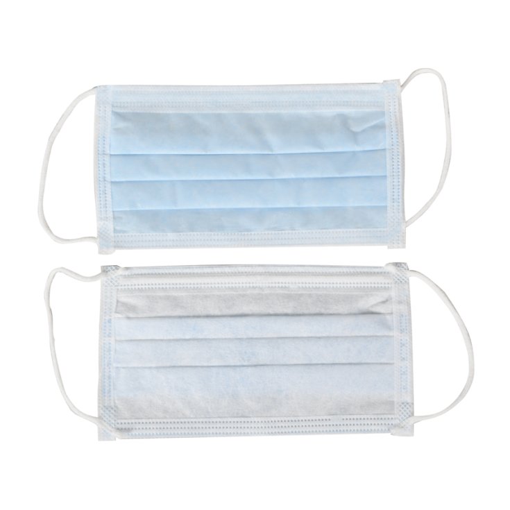 Afluid&reg; Mascherina Chirurgica IIR Azzurra Con Elastici 900 Pezzi