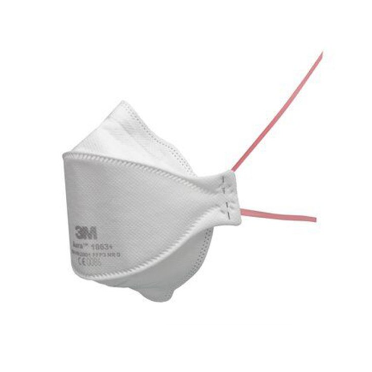 AURA 1863+ Mascherina Respiratoria FFP3 IIR 3M 20 Pezzi