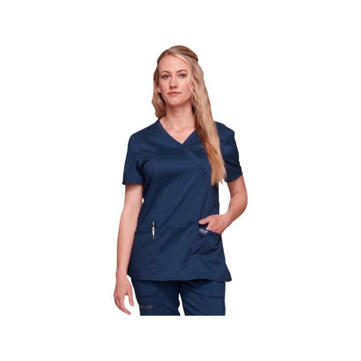 Casacca Finto Incrocio Cherokee Revolution Donna S Blu GIMA