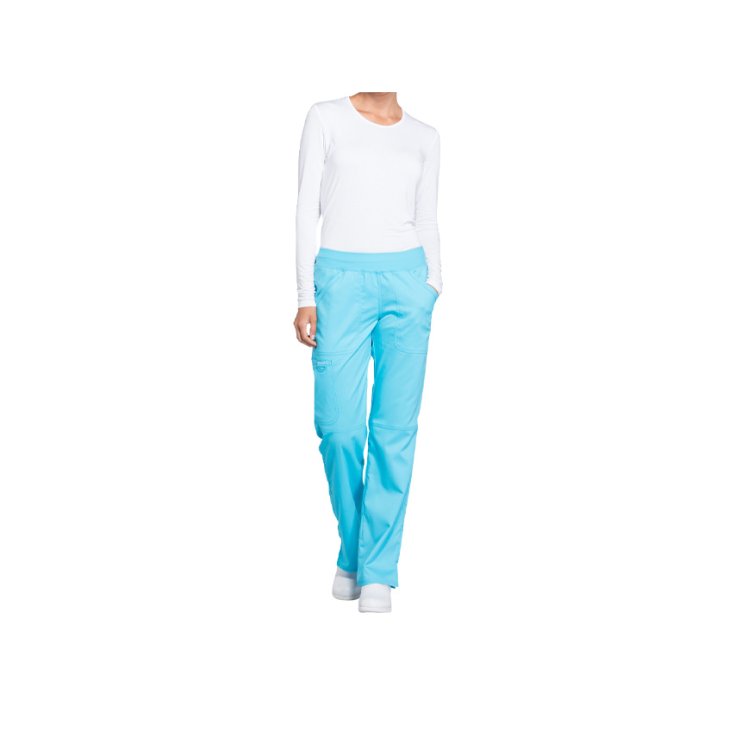Pantaloni Pull-On Cherokee Revolution - Donna XXS - Turchese GIMA