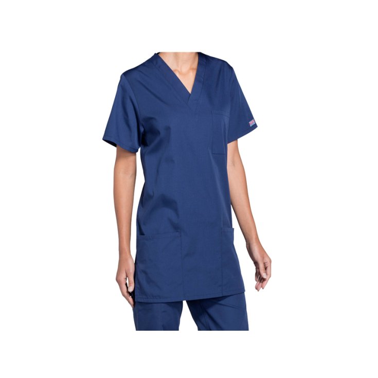 Casacca Scollo A V Cherokee Originals - Unisex S - Blu GIMA