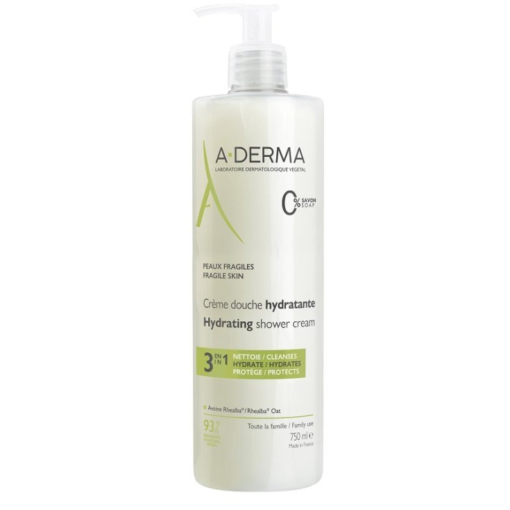 Les Indispensables Crema Doccia Idratante A&bull;DERMA 750ml