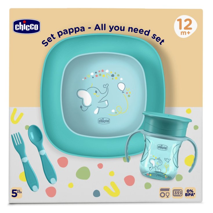 Set Pappa 12M+ Azzurro Chicco