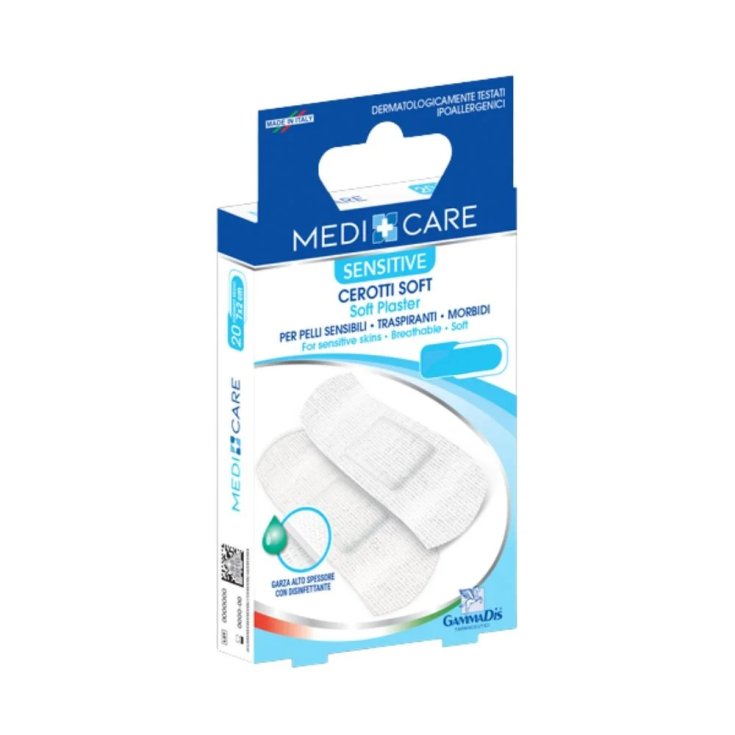 Cerotti Soft Sensitive 3x7cm&nbsp;20 Pezzi