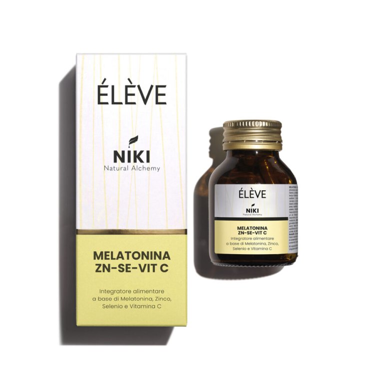 Melatonina Zinco Selenio Vitamina C &Eacute;L&Egrave;VE&nbsp;NIKI 60 Compresse