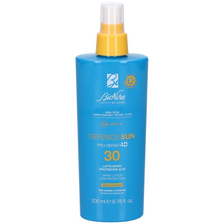 Defence Sun Spf30 Latte Spray BioNike 200ml