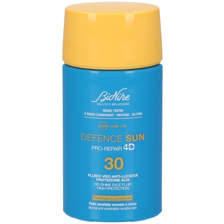Defence Sun Spf 30 Fluido Viso Anti-Lucidit&agrave; BioNike 50ml