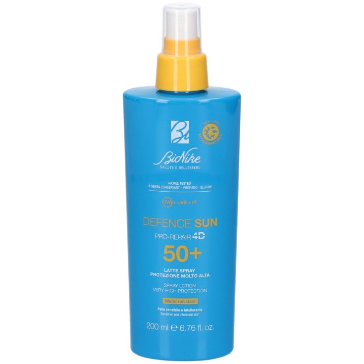 Defence Sun Spf50+ Latte Spray BioNike 200ml