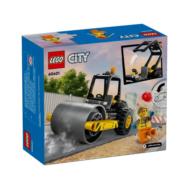 Great Vehicle Rullo Compressore 60401 Lego&reg; City 78 Pezzi